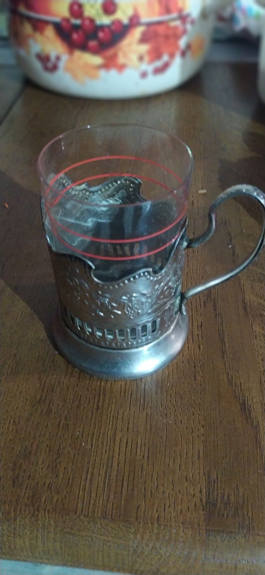 Стакан чайный тонкостенный для подстаканника склянка тонкостінна