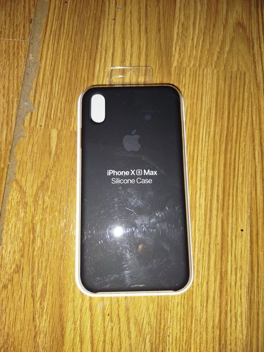 Capa de silicone iPhone xs max