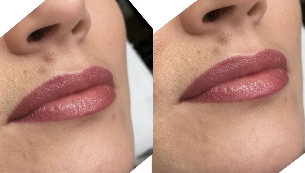 Usta Lipiec Modelki na Makijaż Permanentny Ust w Poznaniu