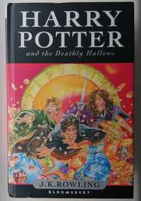"Harry Potter i Insygnia śmierci"  UK ang. książka WYDANIE PIERWSZE