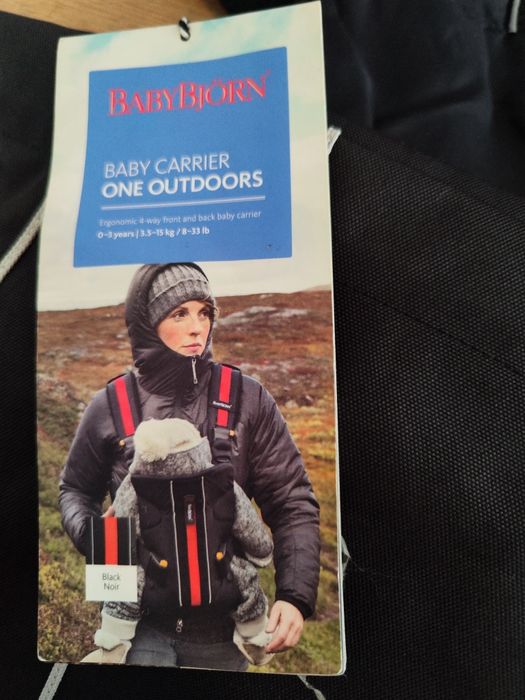 Marsúpio BabyBjorn, respirável, tecido confortável, pouco usado, ótimo