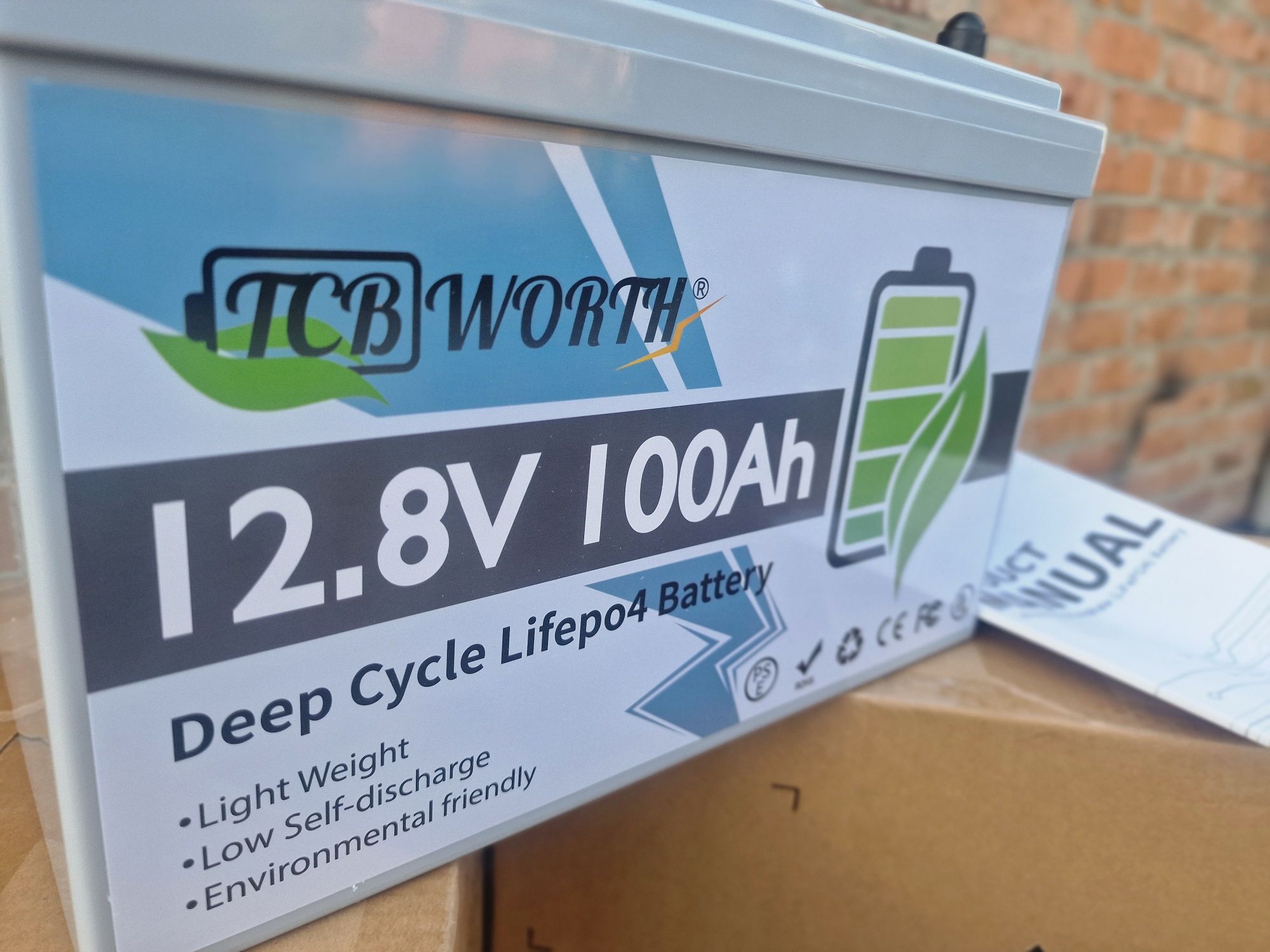 Lifepo4 12v 100ah нові привезені з Австрії