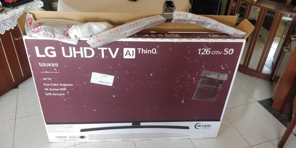 Vendo Smart TV LG 50UK6950PLB - Para peças