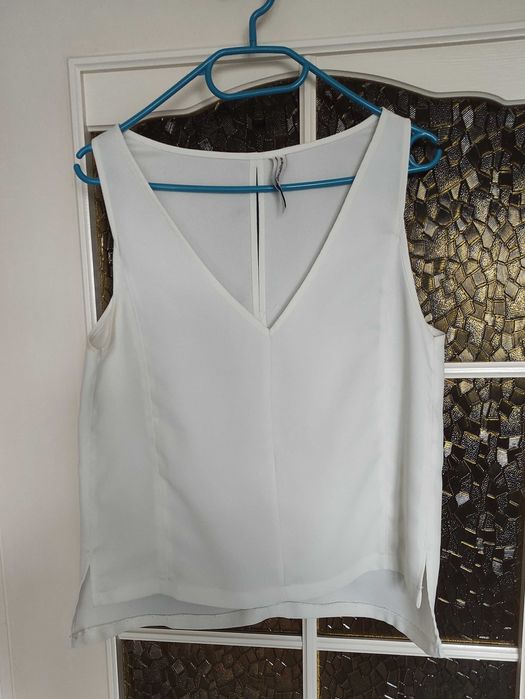 Biała bluzka Stradivarius m
