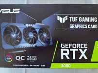 Asus RTX 3090 TUF Gaming OC 24GB + EKWB Vector TUF + oryg. chłodzenie