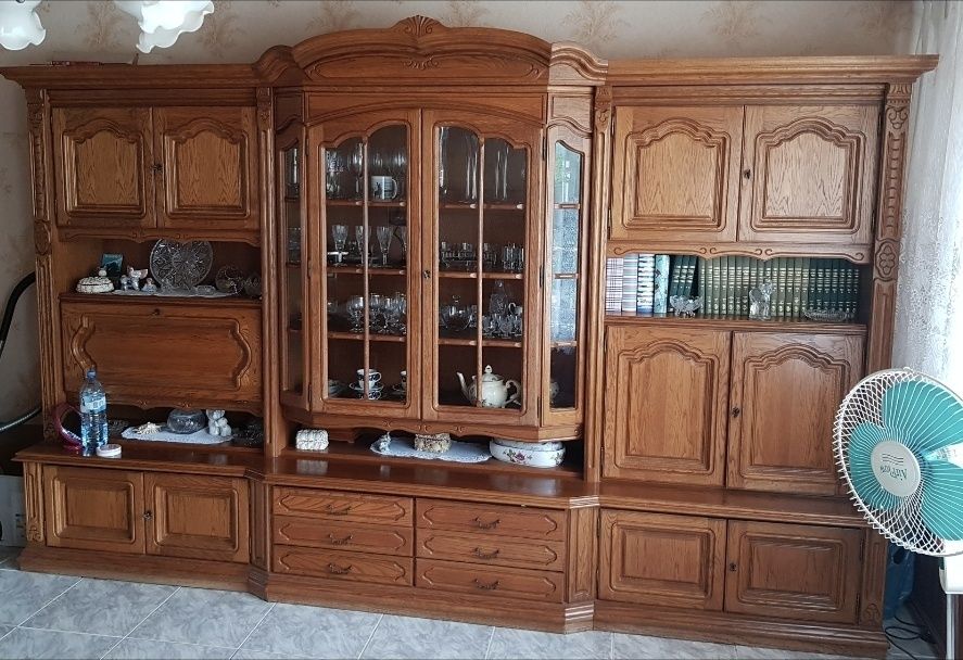 Meblościanka fronty dębowe