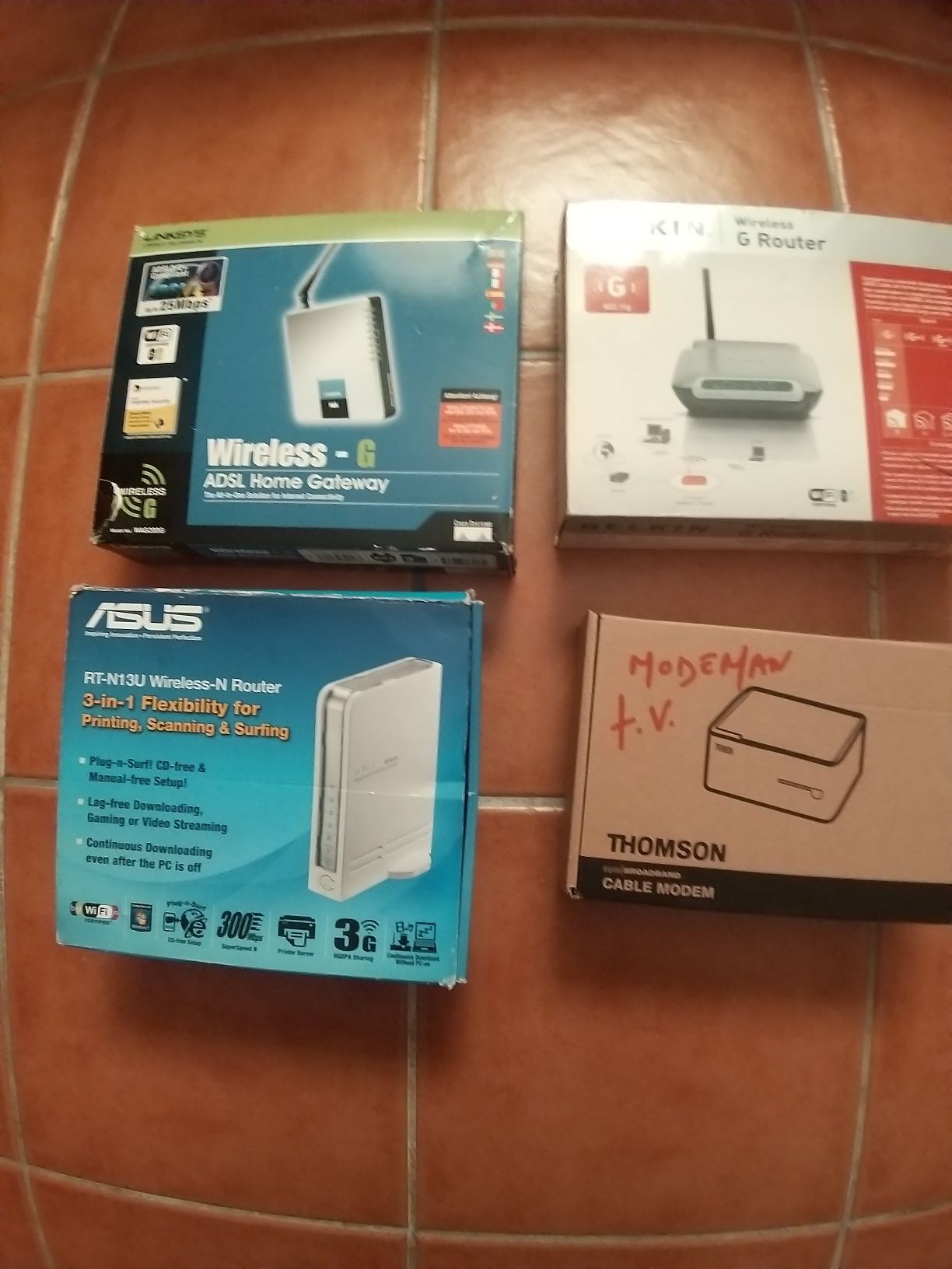 Roter wireless  varias marcad