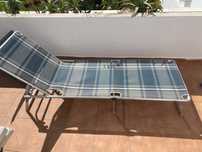 Espreguiçadeira dobrável aluminio