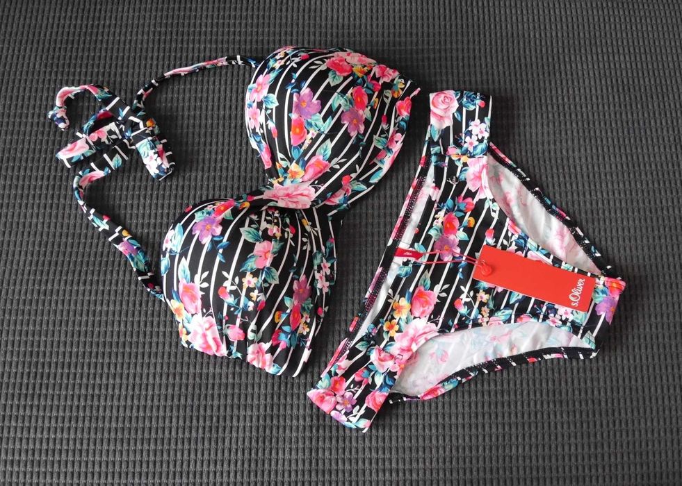 S.Oliver piękny strój nowy odpinane ramiączka 36 E