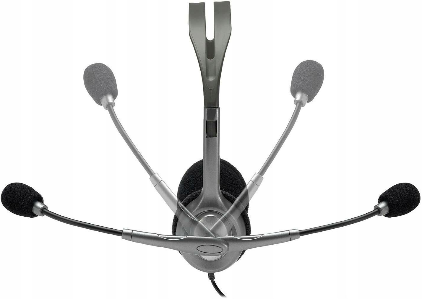 outlet słuchawki nauszne logitech h111 długość przewodu 1.8 m stereo