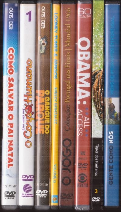 DVD’s – Animação, Documentários