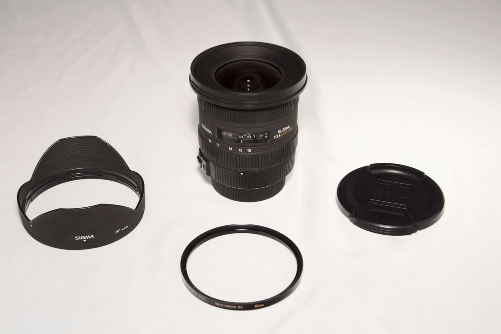 Obiektyw SIGMA DC EX 10-20mm f/3.5 HSM do Pentax K + UV # Gwarancja FV