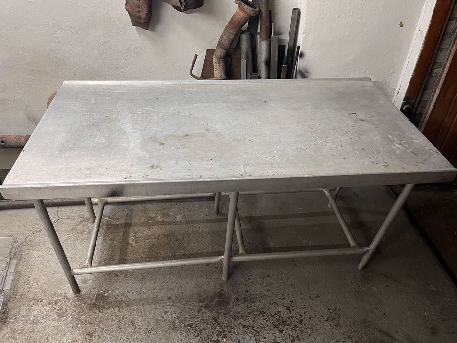 Stół warsztatowy , aluminiowy w super stanie