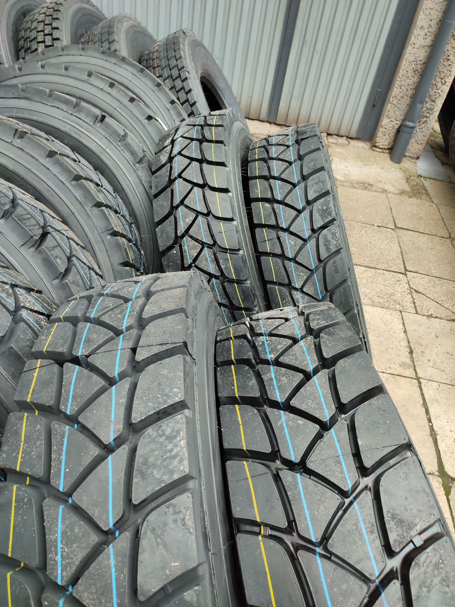 [880 netto] 315/80r22.5 Agate HF768 Opony Budowlane Ciężarowe Mocne