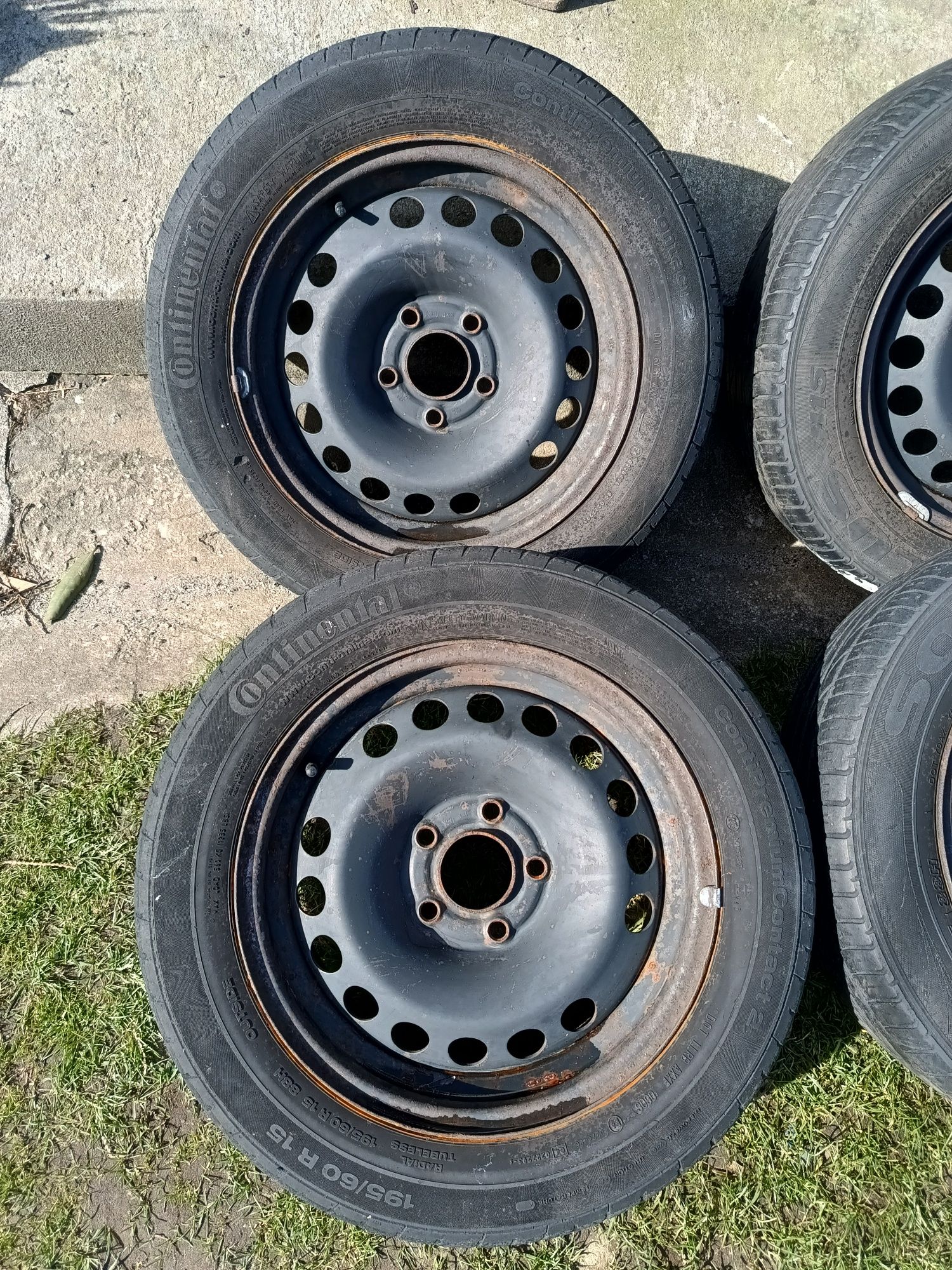 Koła Felgi stalowe 15 " 5x110 Letnie 195/60/R15 88H Opel Astra