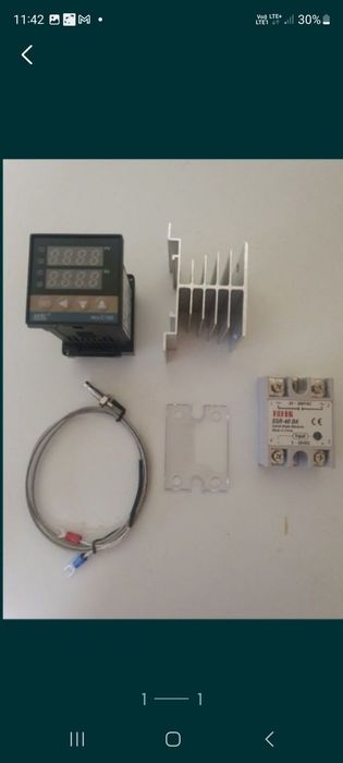 regulator temperatury pid rex c100 ssr termostat +