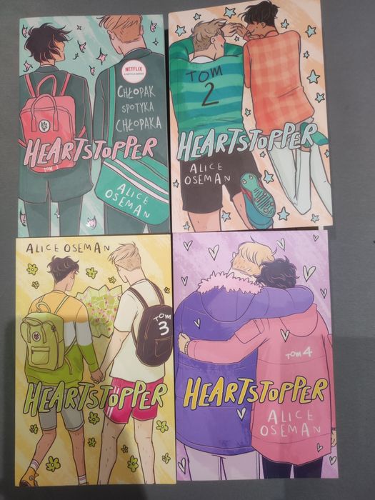 Heartstopper tomy 1-4