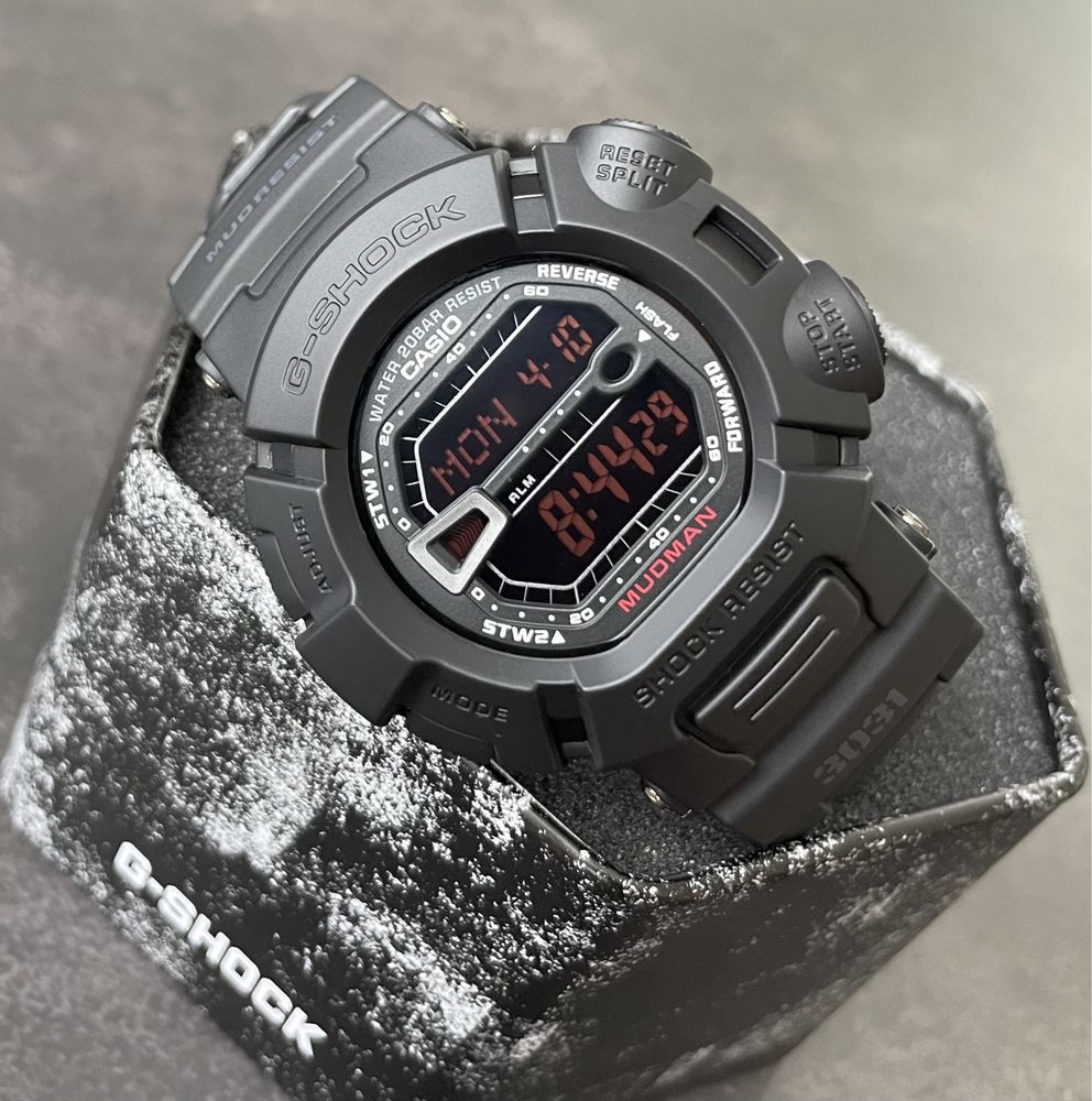 Casio G-Shock G9000MS-1 Mudman новий тактичний military black