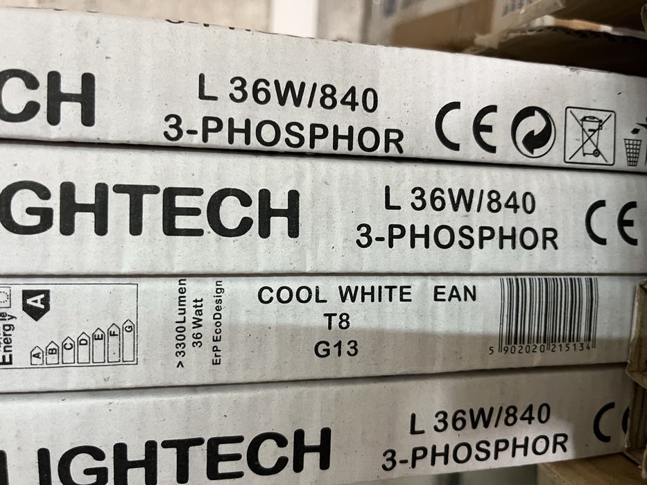 Świetlowka 120 L36W/840 3-phosphor Lightech