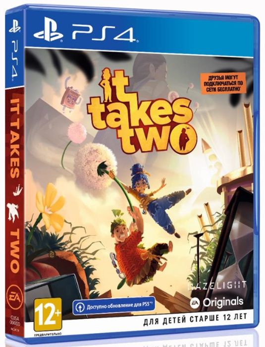 "It Takes Two" Оригинальные Новые Диски РS4