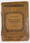 "Ballady i romanse" - Adam Mickiewicz