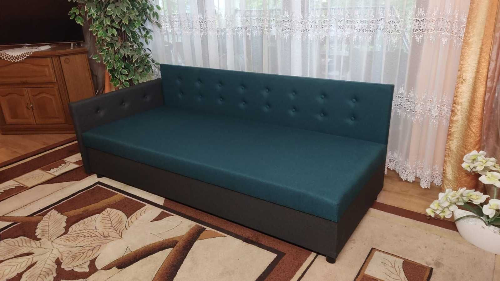 tapczan sofa z pojemnikiem na posciel 80