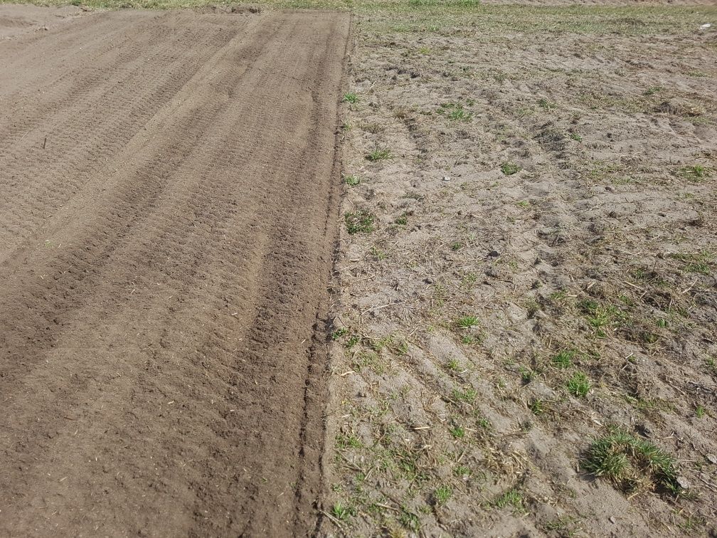 Prace glebogryzarką separacyjną
