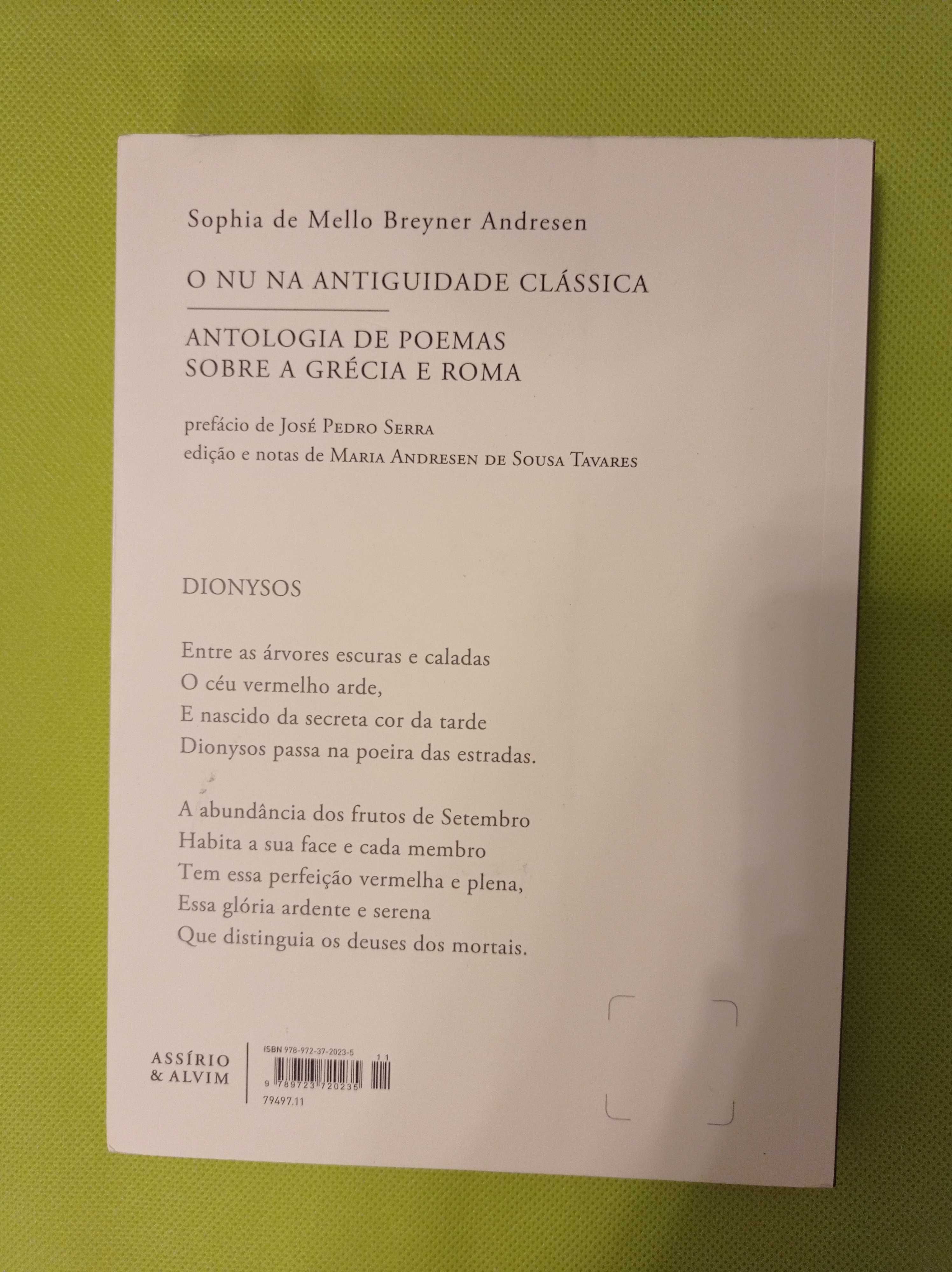 O nu na Antiguidade Clássica - Antologia de poemas
