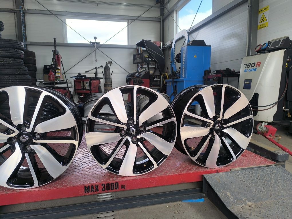 Oryginalne alufelgi 17 renault 4x100