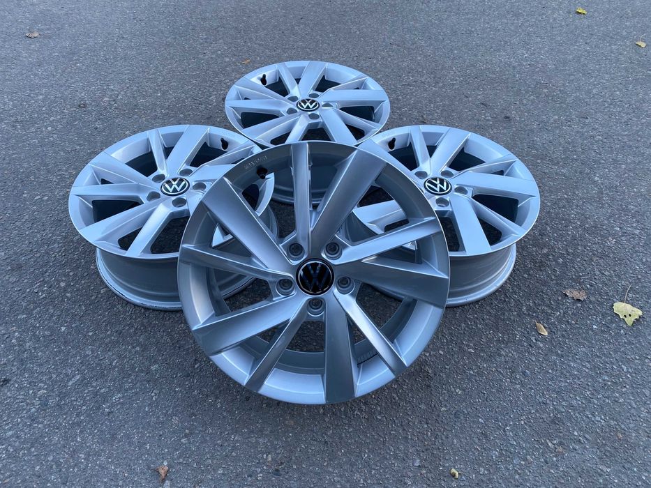 Оригинал диски R17 5*112 Ваг Фольц VAG Шкода Сеат T-Roc Гольф Пассат