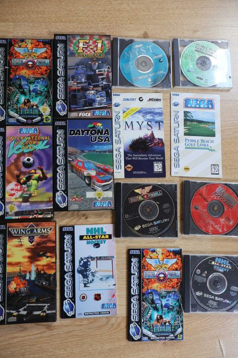 Gry na Konsole Sega Saturn PAL 3X ANG Daytona Bug Wing Arms Inne BDB