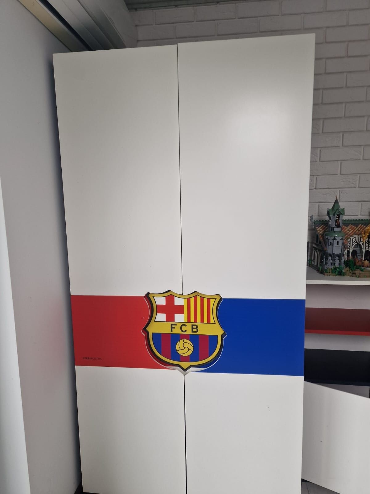 Komplet mebli młodzieżowych FC Barcelona firmy MEBLIK