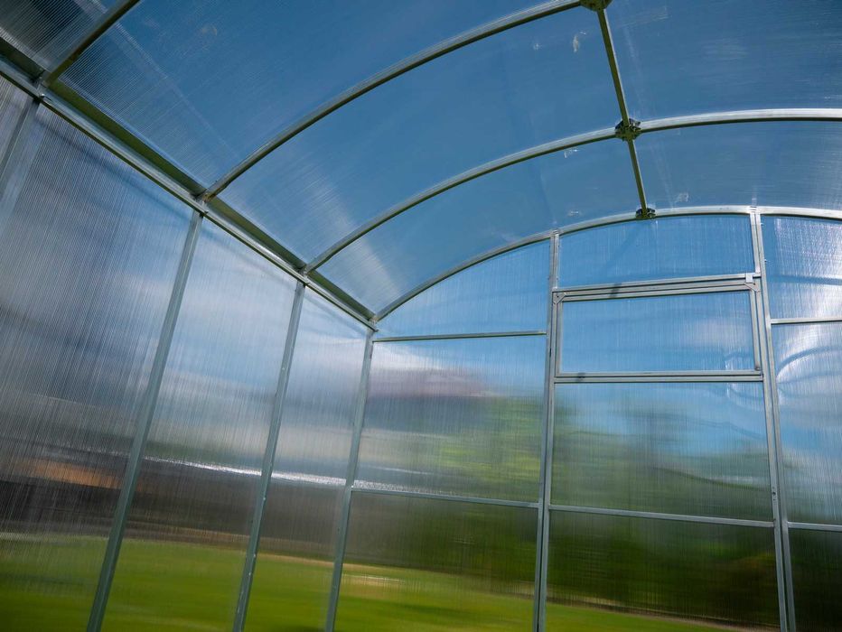 Szklarnia z poliwęglanu ŚCIANY proste 3x4 3x6 3x8 3x10 Dostawa gratis