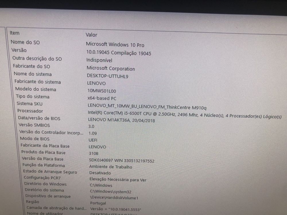 Lenovo Thinkcentre 910q
