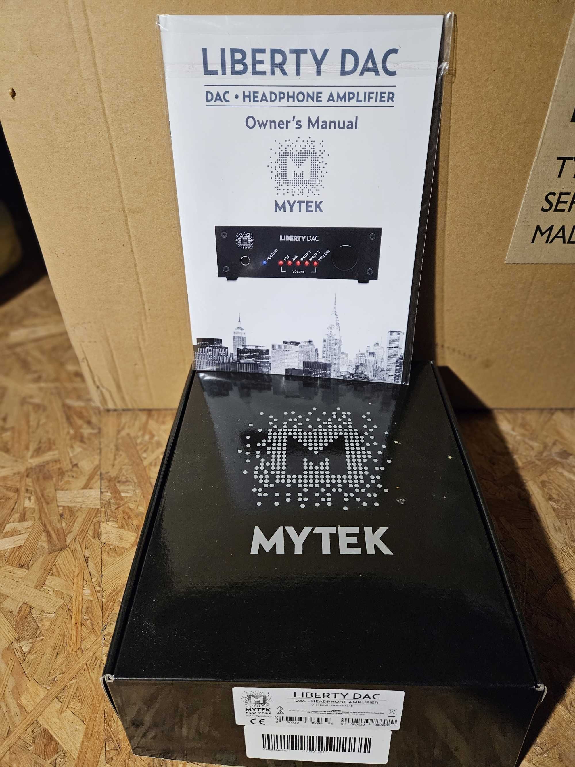 Mytek Liberty DAC + Supra USB 2.0 A-B