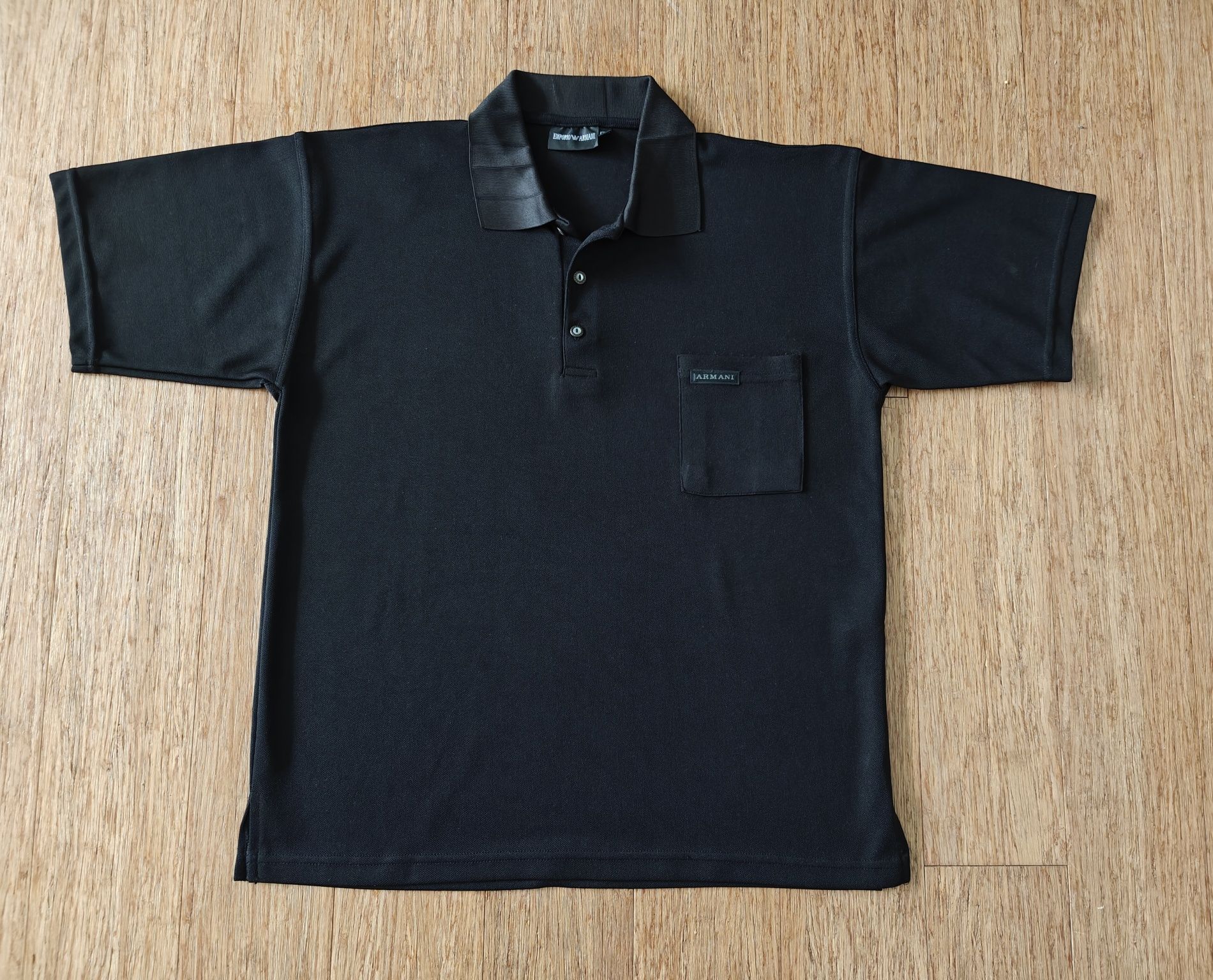Koszulka Armani M męska t-shirt polo kołnierzyk bawełniana