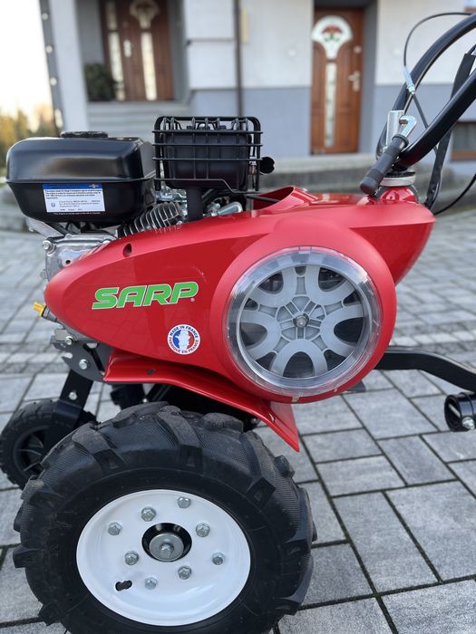 Glebogryzarka spalinowa SARP (Pubert) zestaw z przyczepą