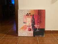 Quadro - Pintura em tela 50x50cm