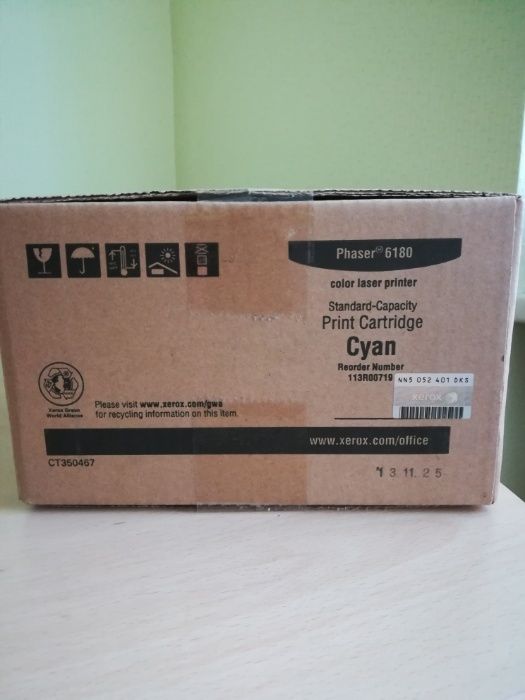 Оригинальный картридж Xerox 113R00719 Cyan (голубой)