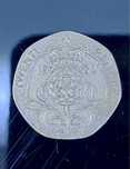 Rainha Elizabeth II Moedas 20 Twenty pence 1982/1999