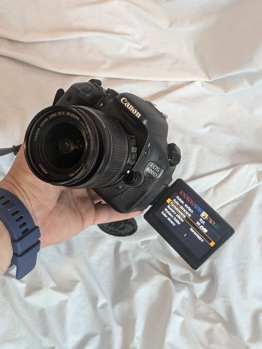 Canon EOS 600D super zestaw torba, grip