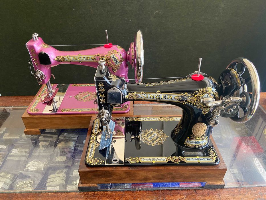 Máquina costura Singer restaurada