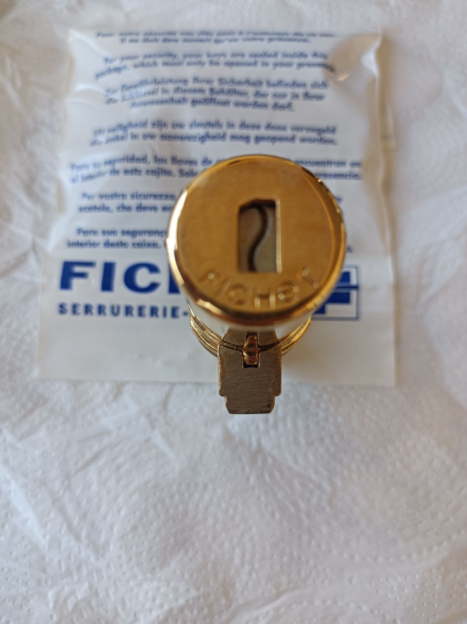 Canhão de fechadura Fichet