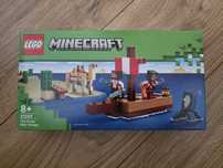 LEGO Minecraft 21259 – Piracka Podróż Statkiem The Pirate Ship Voyage