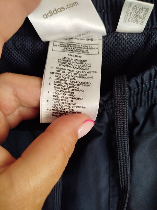 Spodenki krótkie męskie Adidas rozmiar L stan idealny