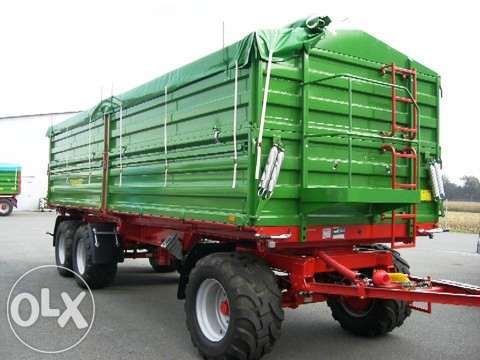 Przyczepa trzyosiowa PRONAR T780 paletowa 16,3 ton / 18,5 m² / 26 m³