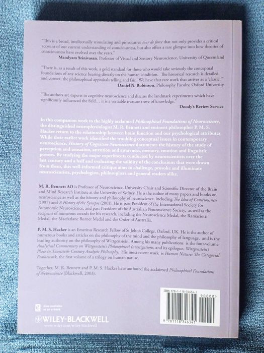 History of Cognitive Neuroscience - M.R. Bennet & P.M.S. Hacker (NOVO)