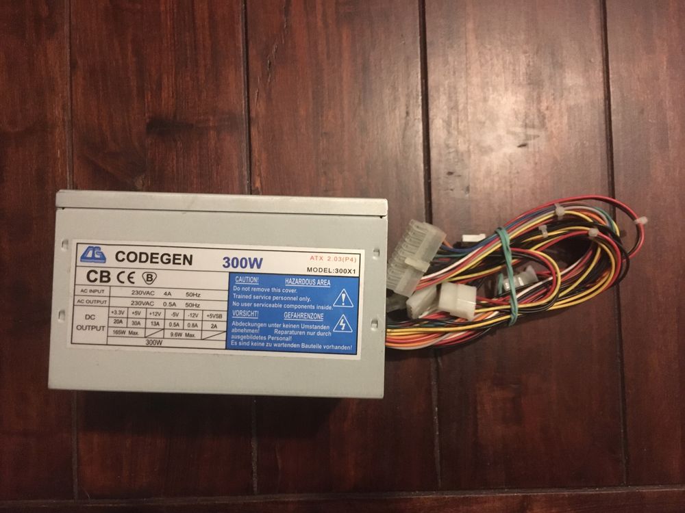 Zasilacz komputerowy Codegen 300X1 300W