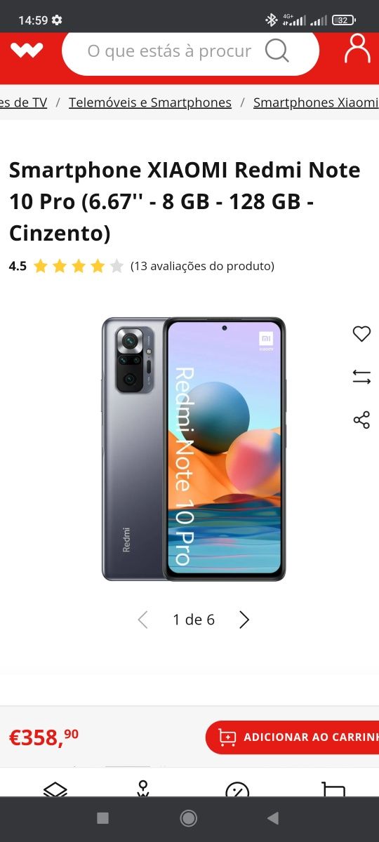 Redmi como novo.