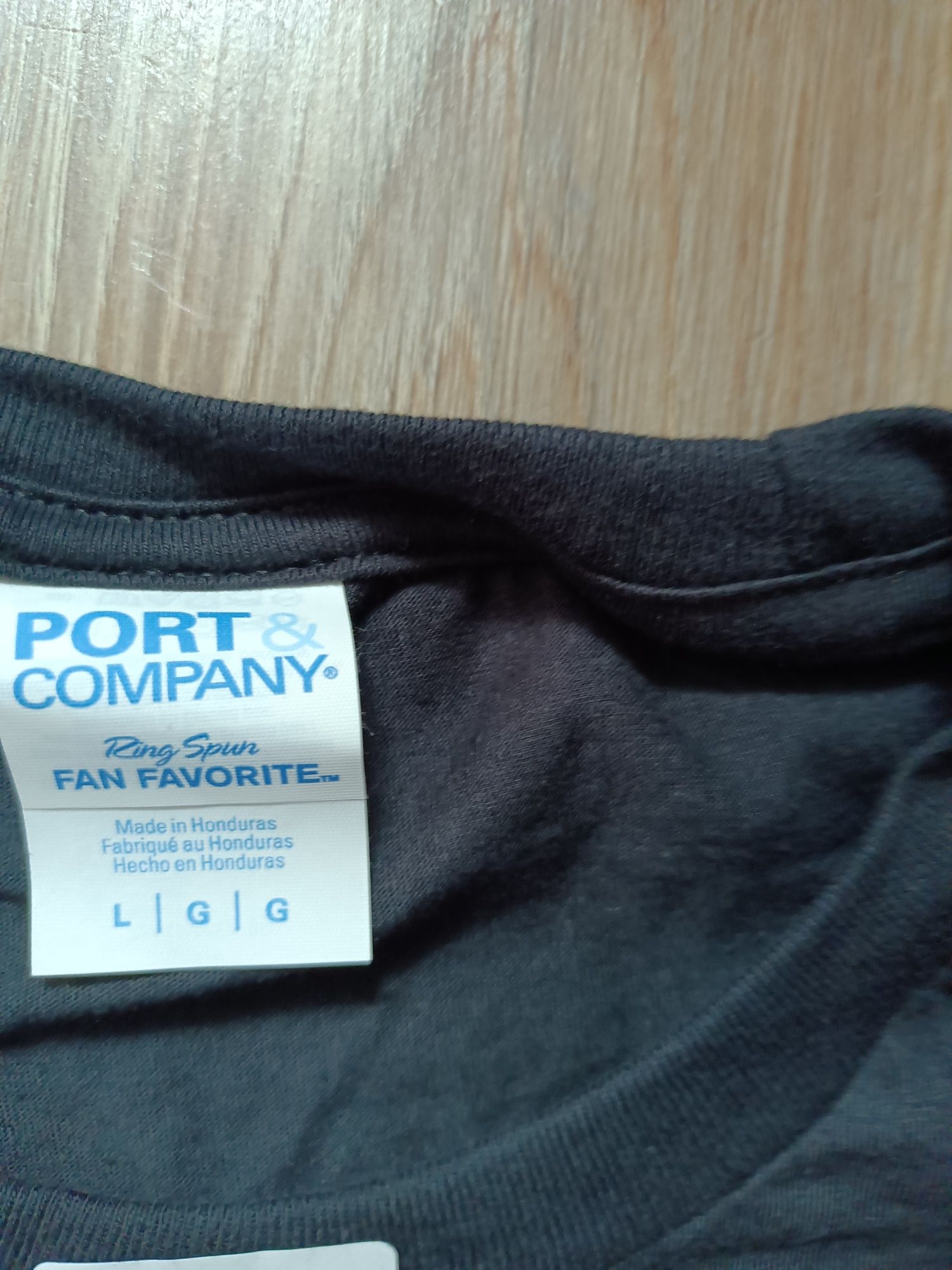 Szara koszulka Port Company L
